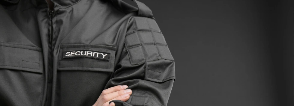 Professional security guard in uniform - Tiger Elite Security Brisbane
